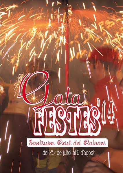 Fiestas en honor al Santísimo Cristo del Calvario 2014 Gata de Gorgos